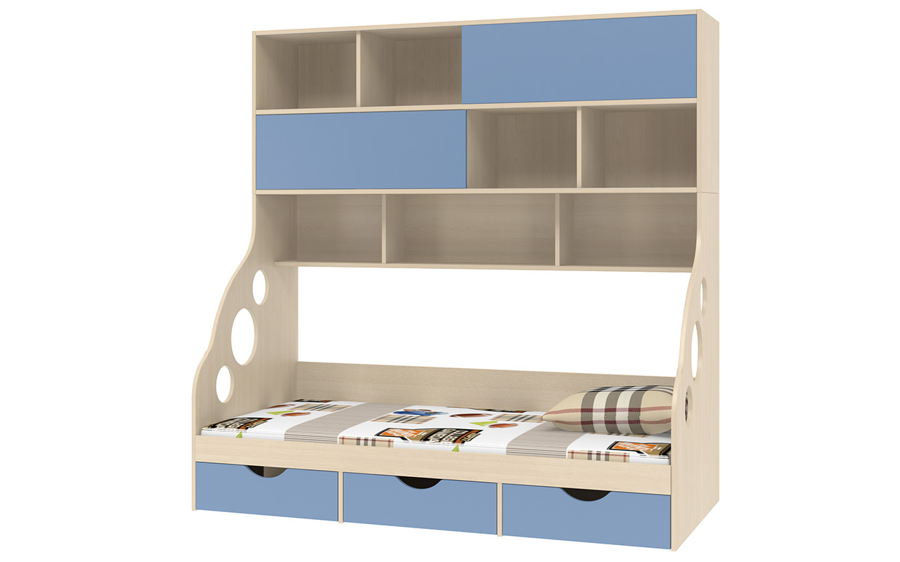 детская кровать Формула Мебели Дельта-21.12 1 Формула Мебели Дельта-21.12